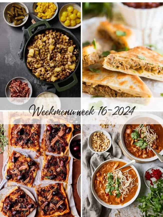 Weekmenu week 16