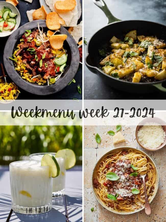 weekmenu week 27