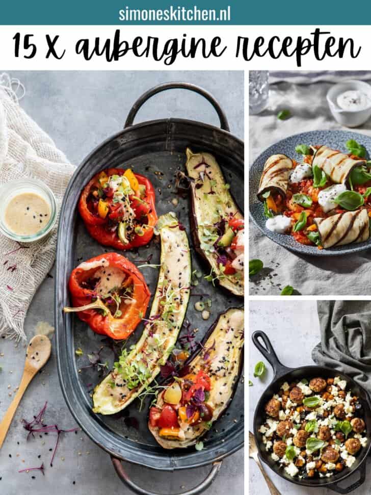 15 x aubergine recepten
