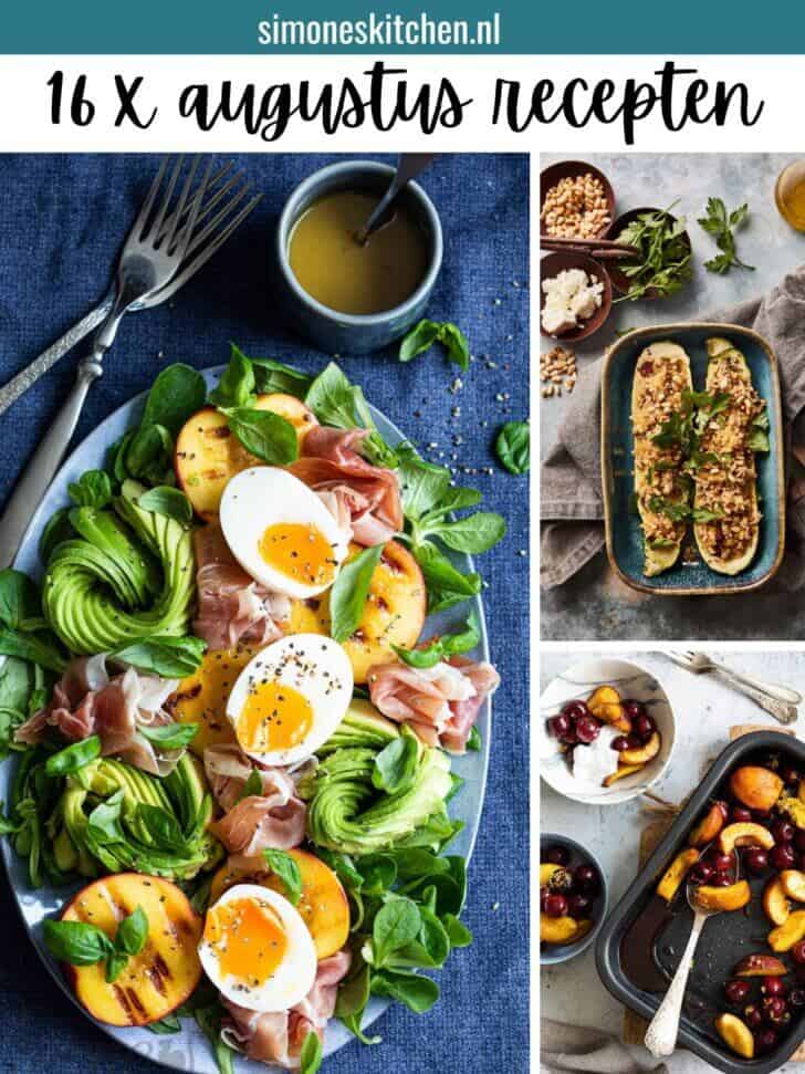 recepten in augustus