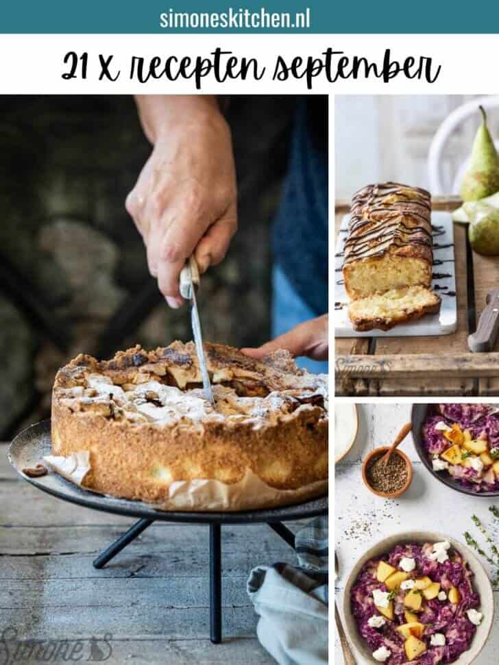 21 x recepten in september