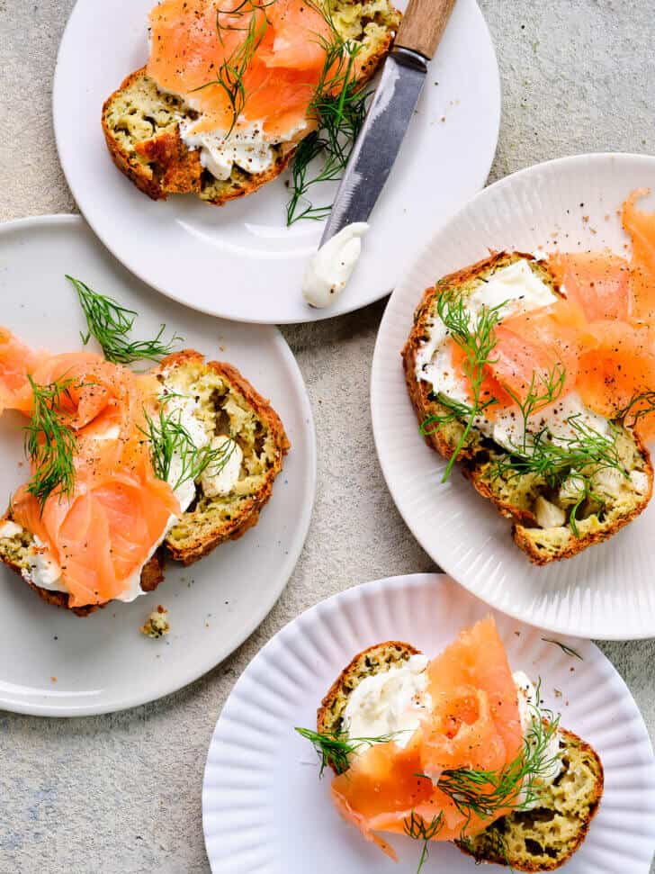 Courgettebrood met feta