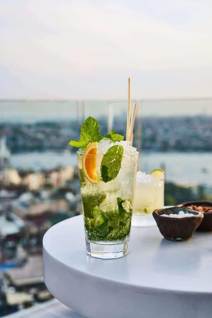 Eten in istanbul Mikla restaurant