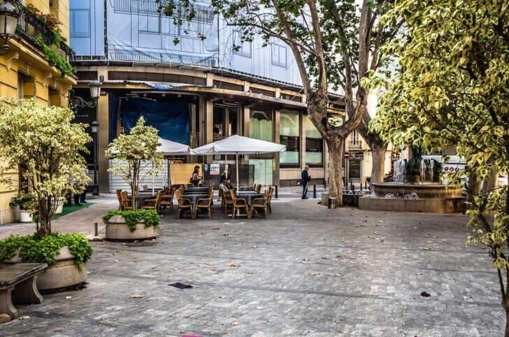 Terrasjes in Valencia