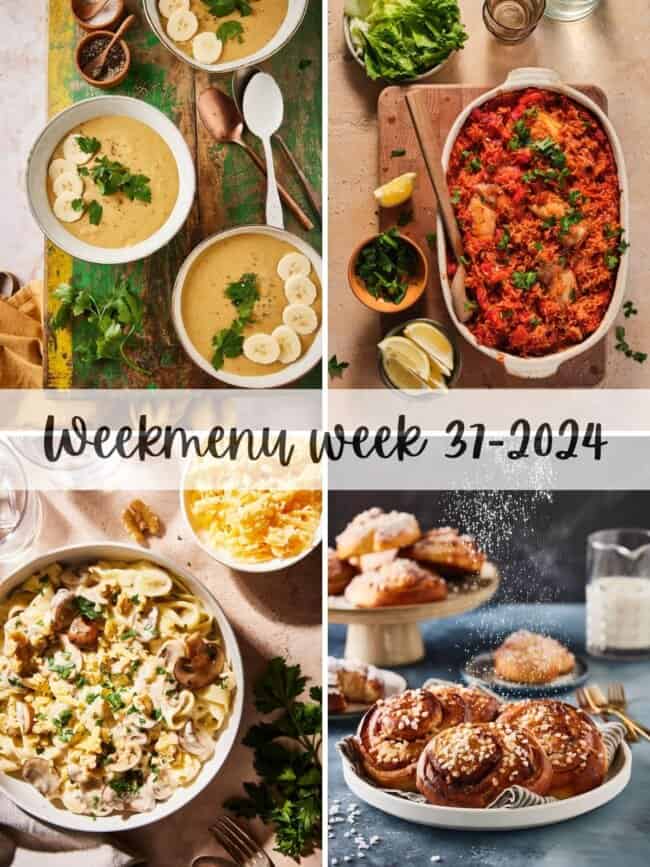 Weekmenu week 37 2024