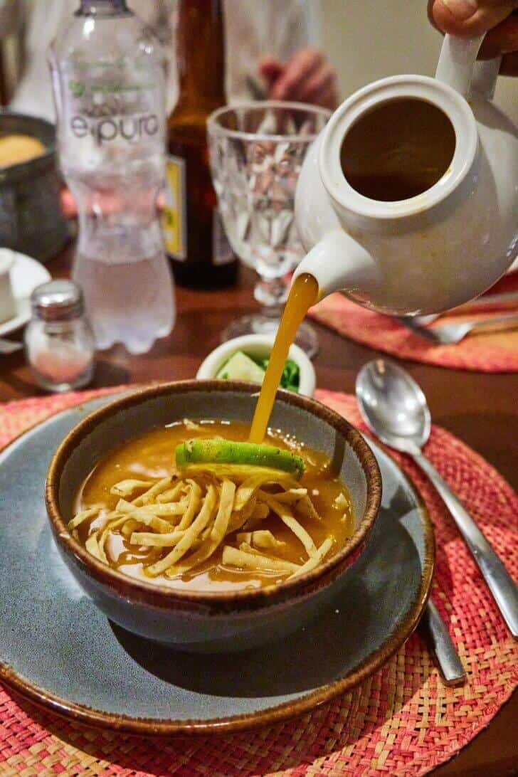 Sopa de lima