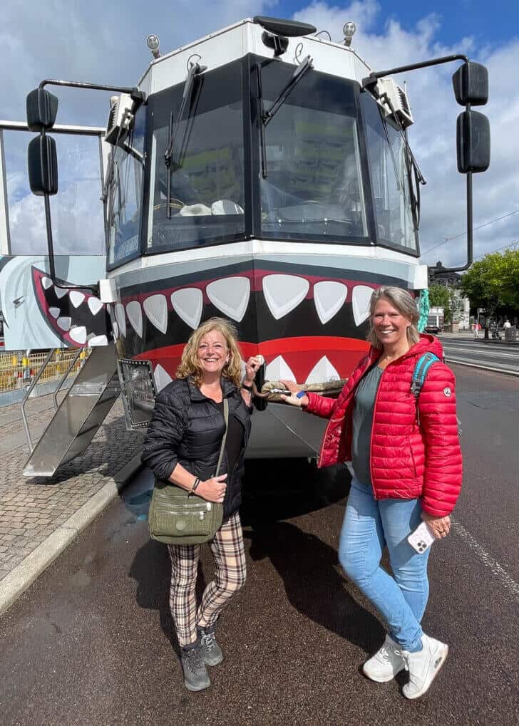 Voor de oceanbus Gothenburg