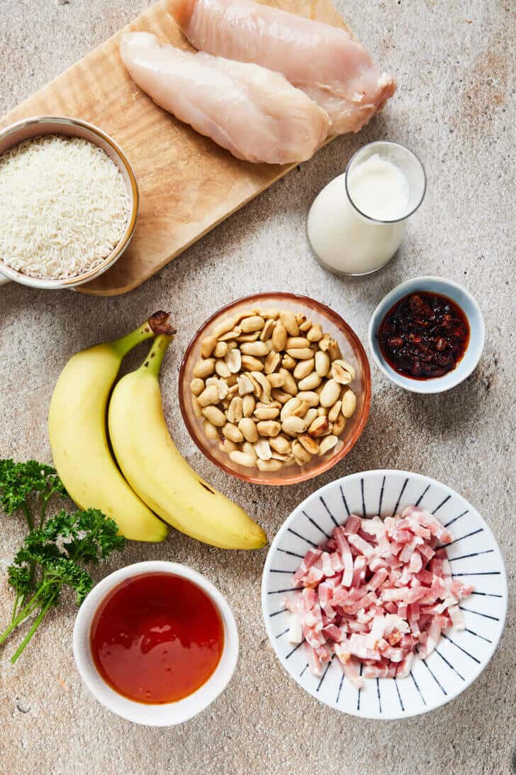 Ingredienten voor vliegende jakob