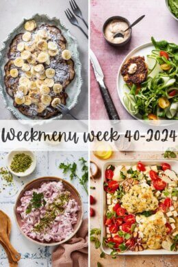 Weekmenu week 40 2024