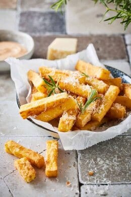 Funchi fries polenta frietjes