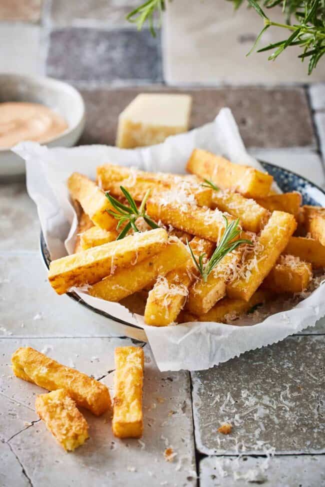 Funchi fries polenta frietjes