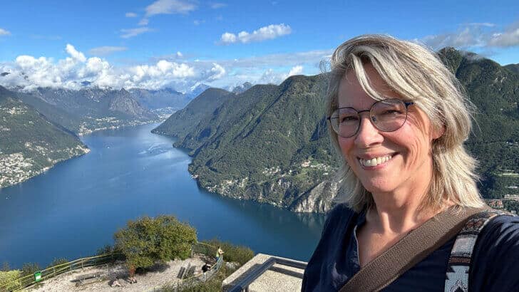 Uitzicht vanaf de funicolare