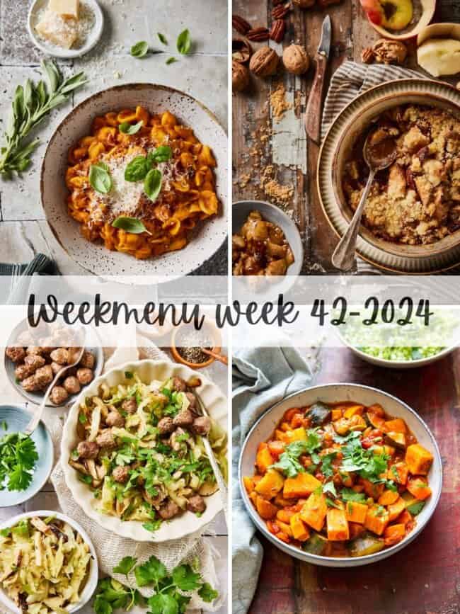 Weekmenu week 42 2024