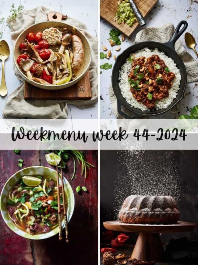 Weekmenu week 44 2024