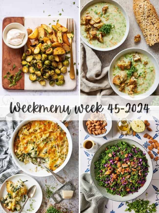 Weekmenu week 45 2024