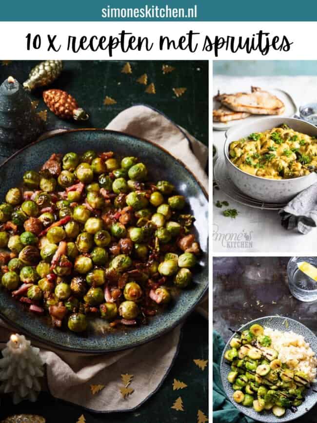 10 x recepten met spruitjes