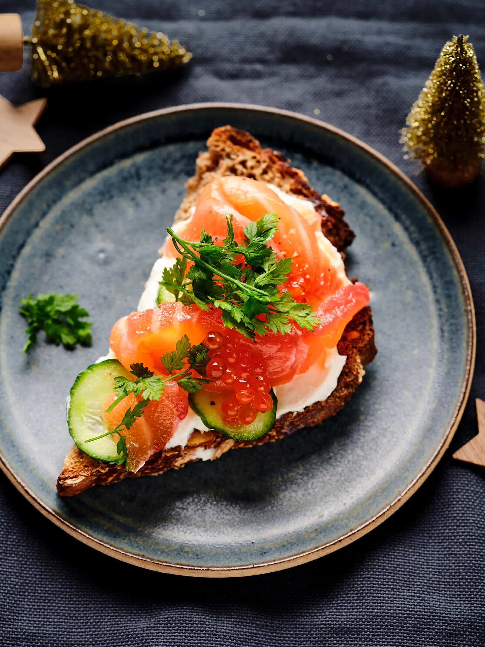 gravad lax met biet