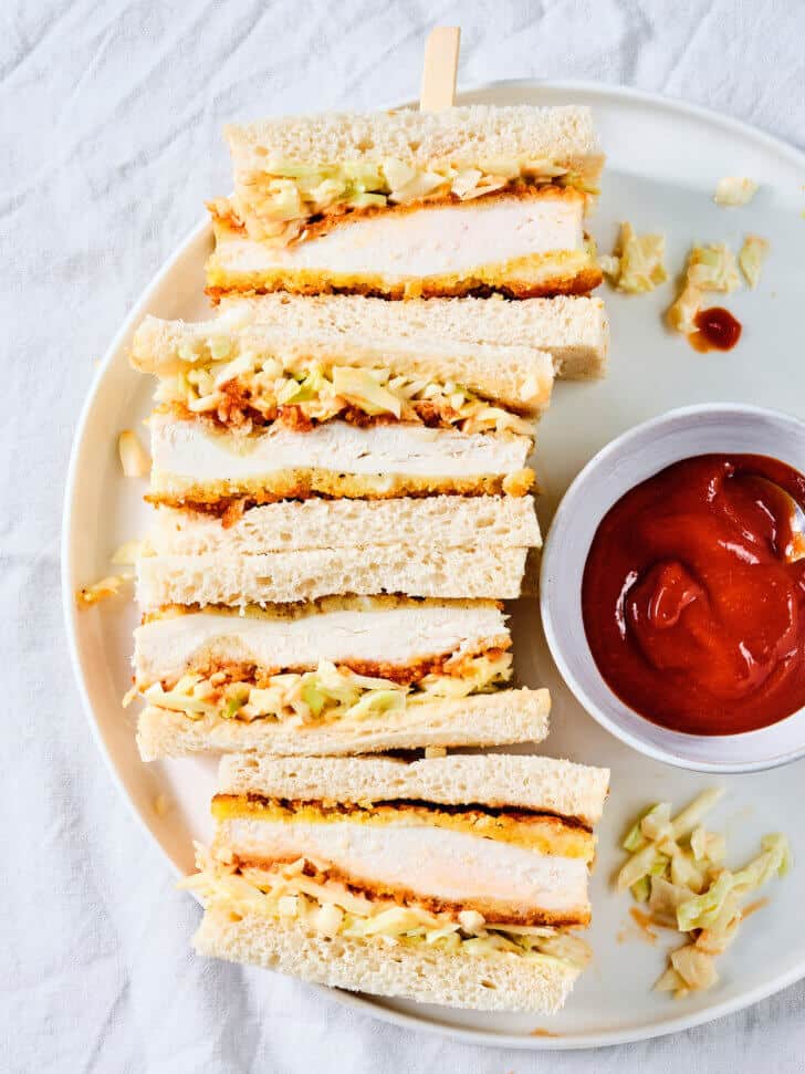 katsu sando sandwich