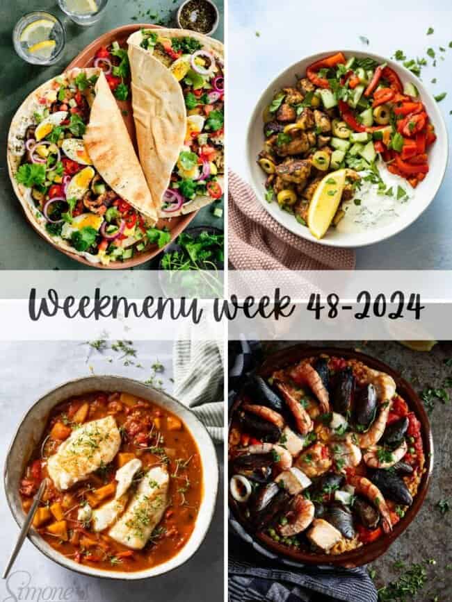 Weekmenu week 48 2024