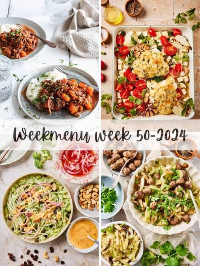 Weekmenu week 50 2024
