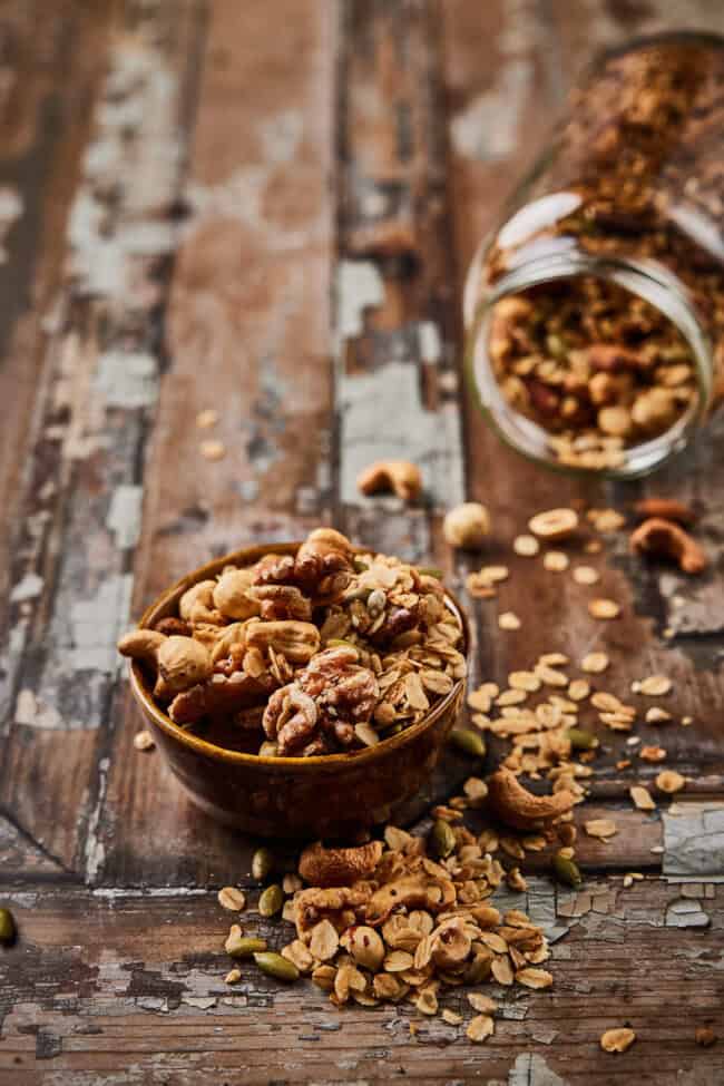 Airfryer granola
