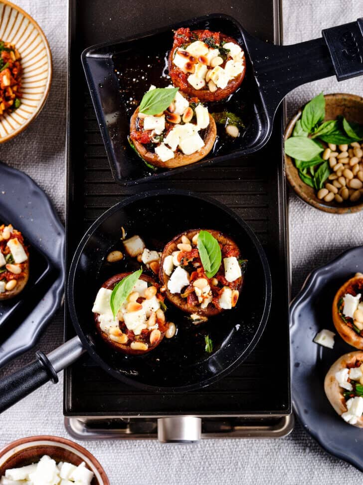 Gourmet recept gevulde champignons