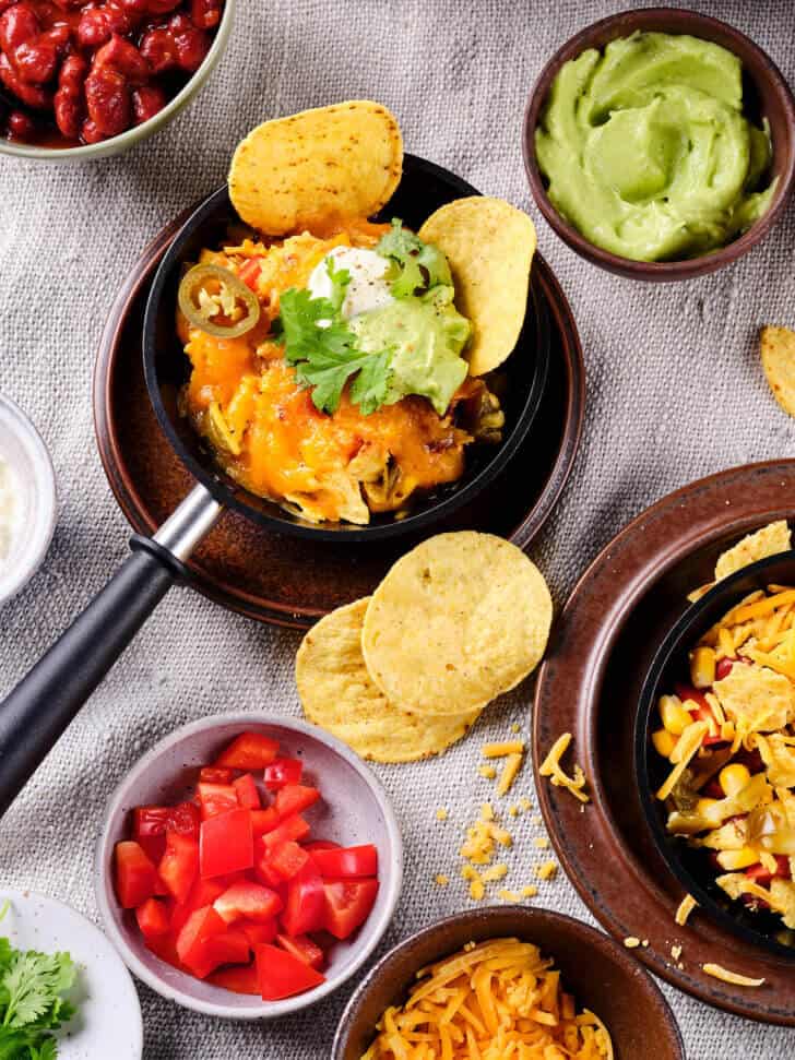 gourmet recept loaded nachos