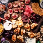 oud- en nieuw borrelplank