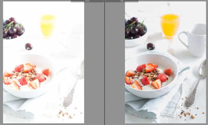 Raw vs jpg correctie van raw bestand