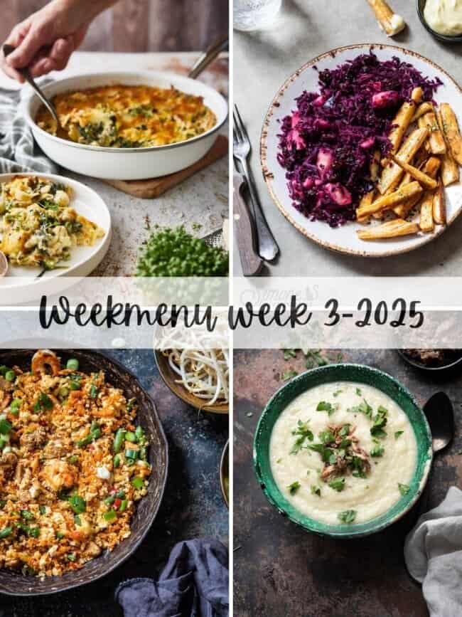 Weekmenu week 3 2025