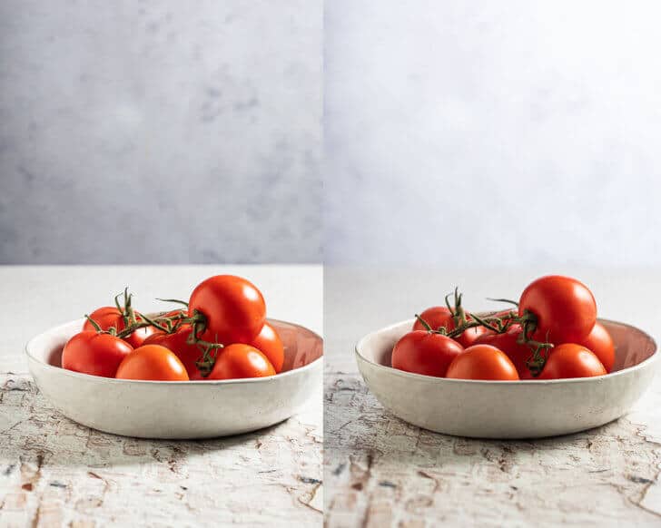 Beautydish met reflector en diffuser