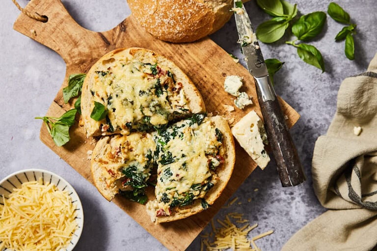 Gevulde broodjes uit de airfryer