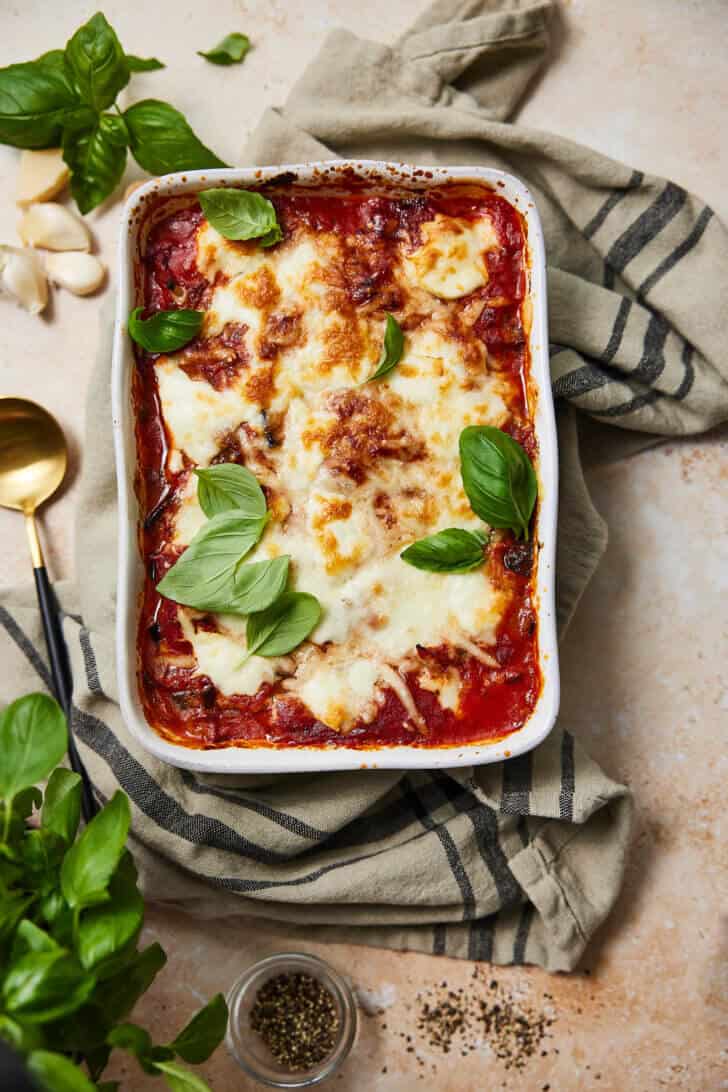 Aubergine parmigiana