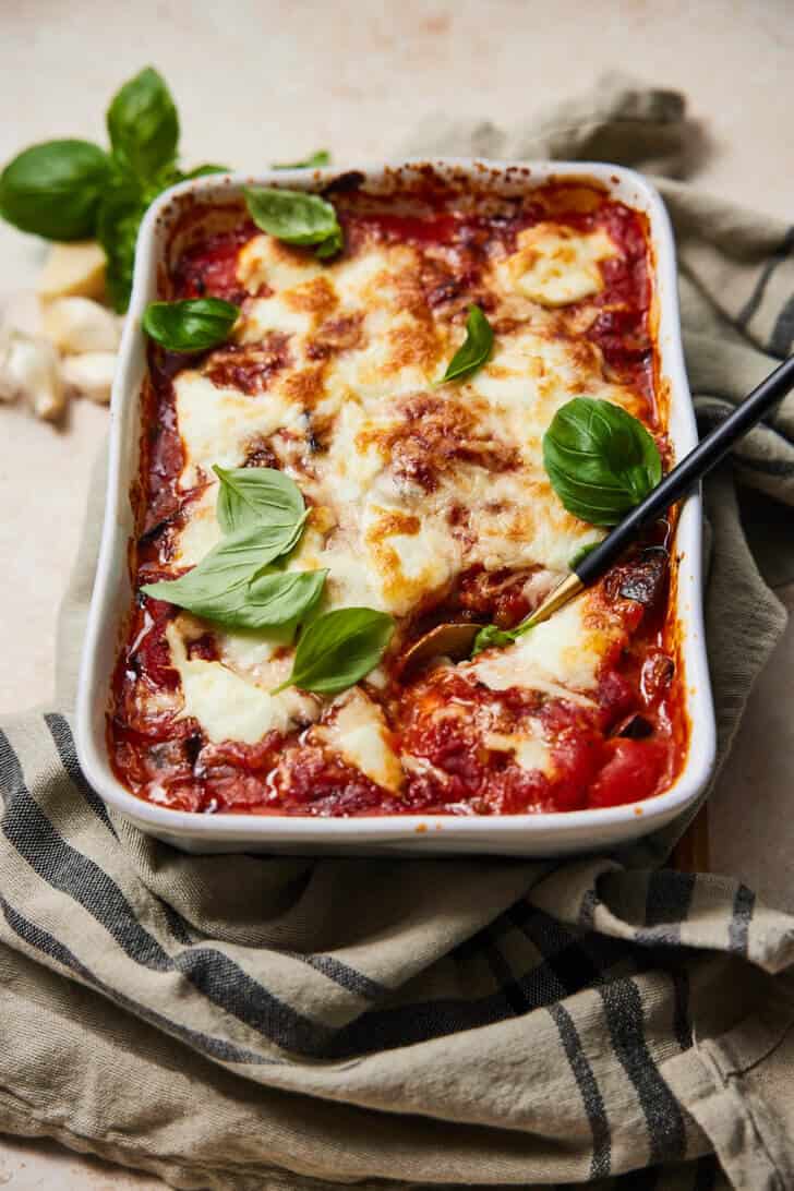 Aubergine parmigiana