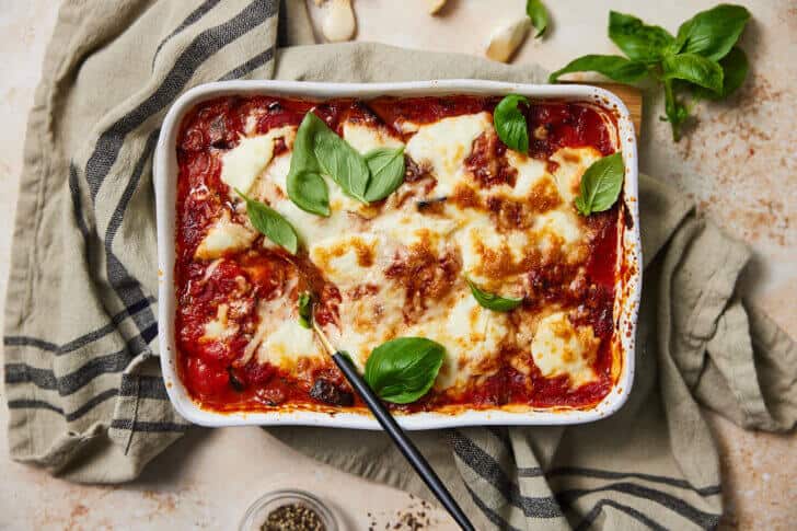 Aubergine parmigiana