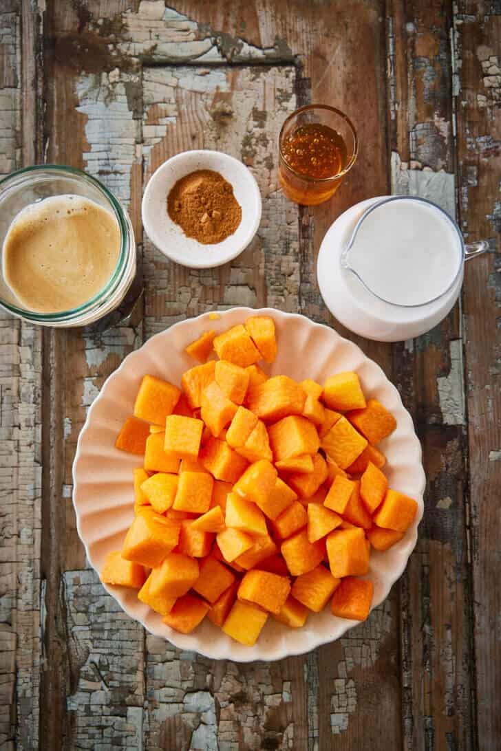 Lactosevrije pumpkin spice latte