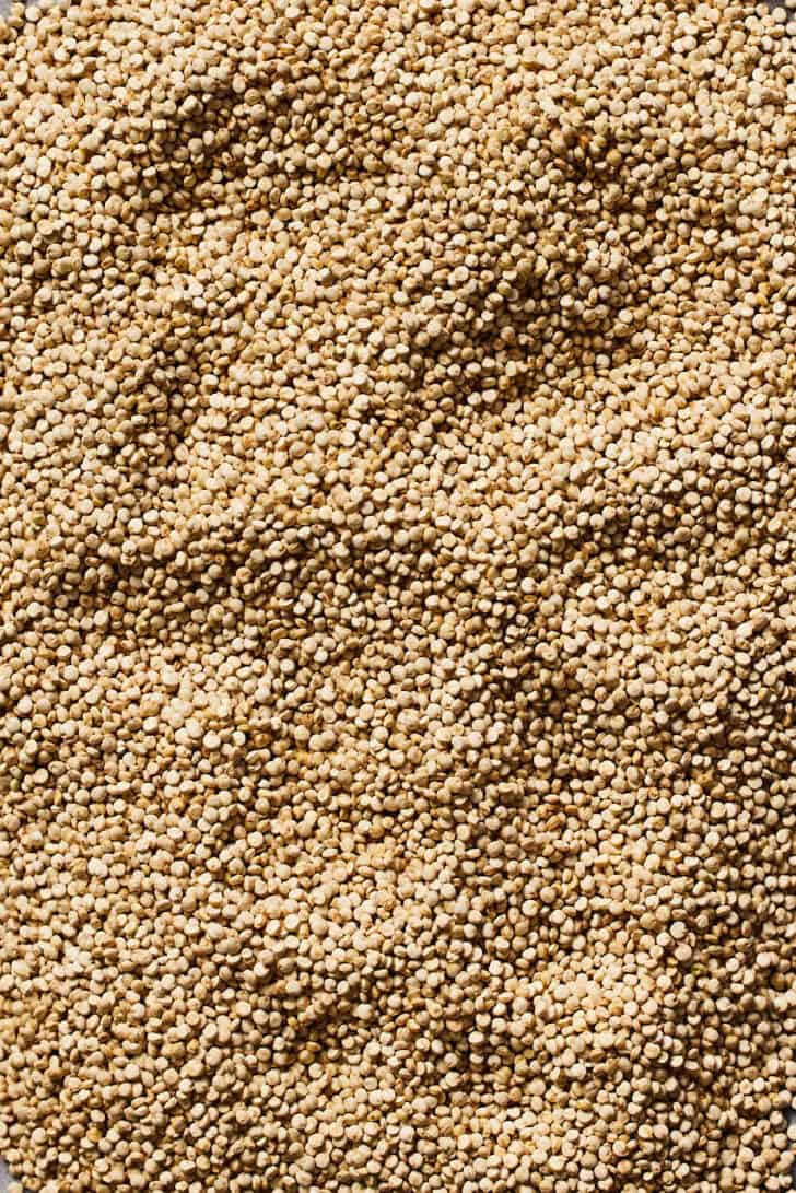 Ongekookte quinoa