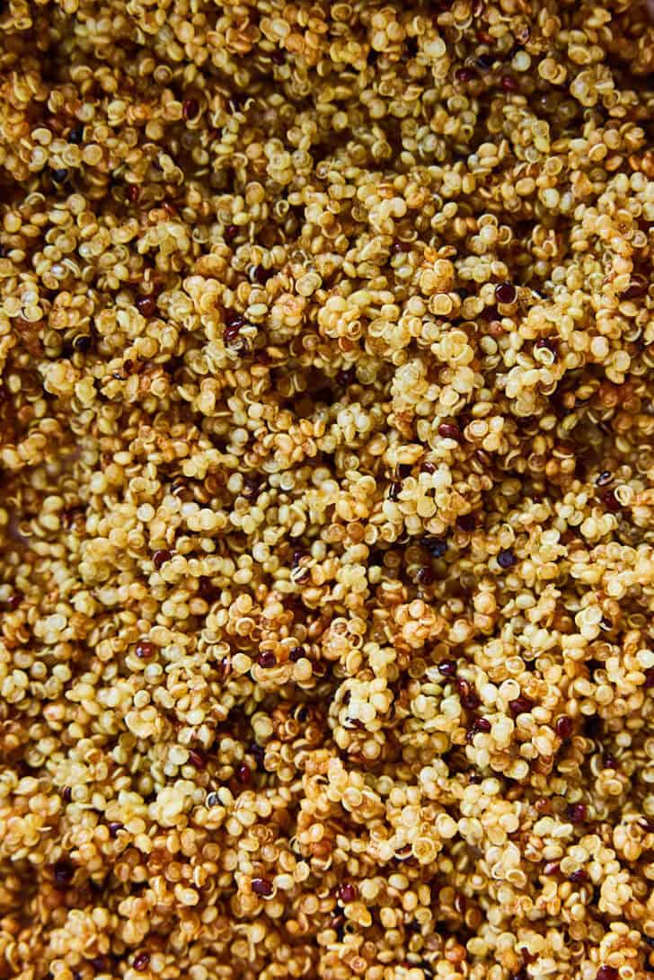 Geroosterde quinoa