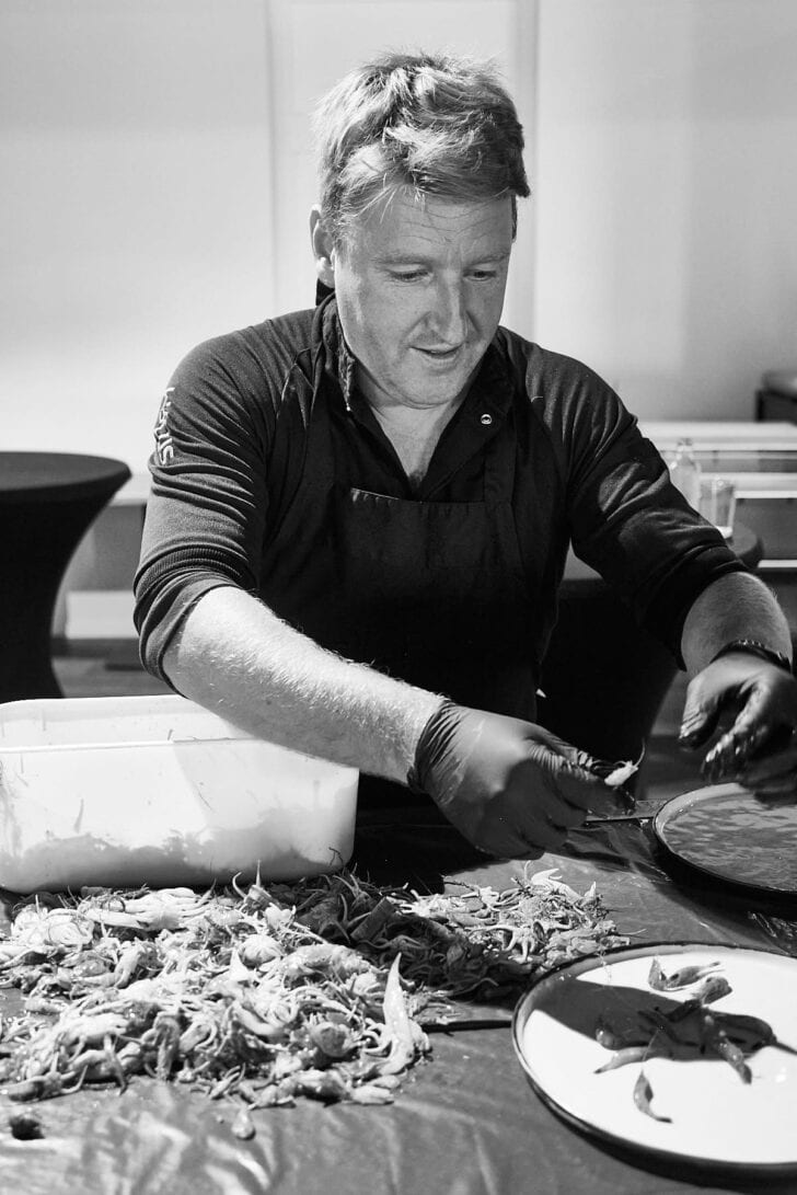 Michiel laat de bijvangst zien