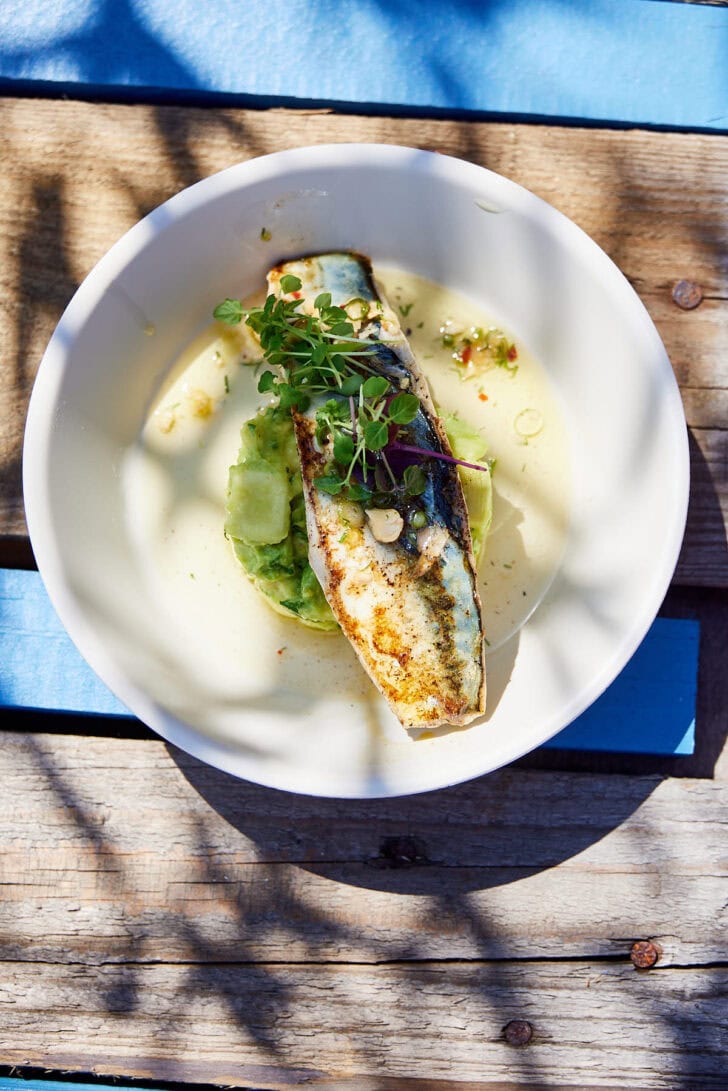 Gerechtje met makreel