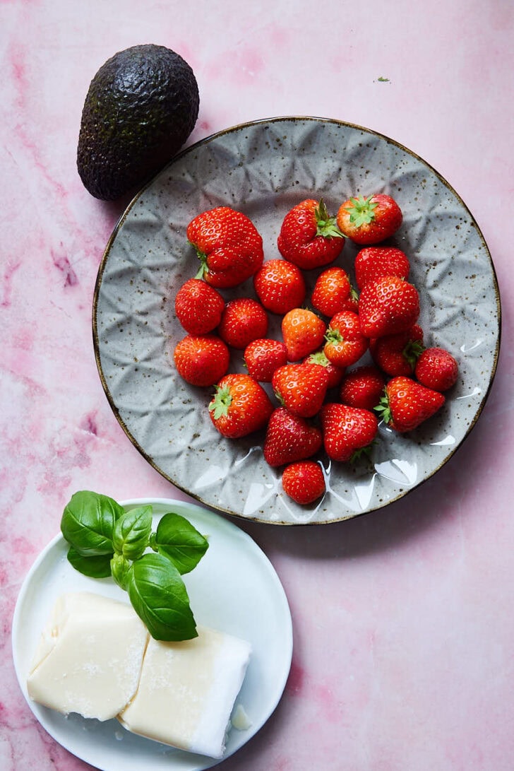 Aardbeienmousse ingredienten