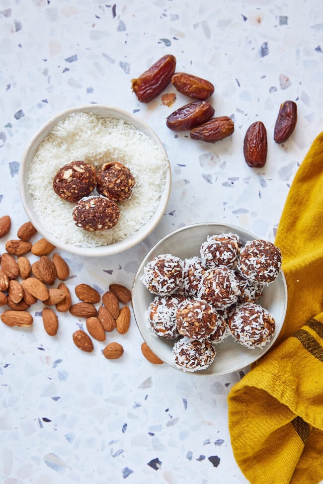 High proteine dadelballetjes