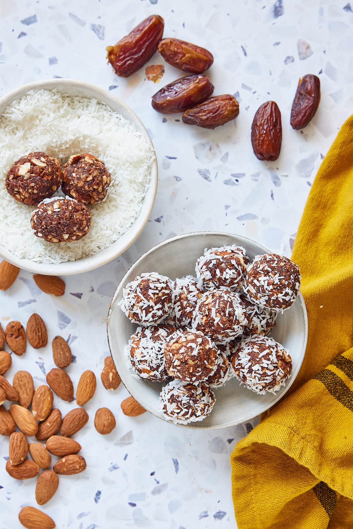 High protein dadelballetjes