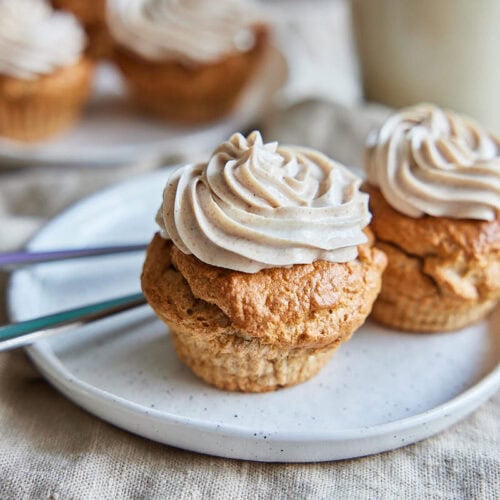 High protein vanille cake