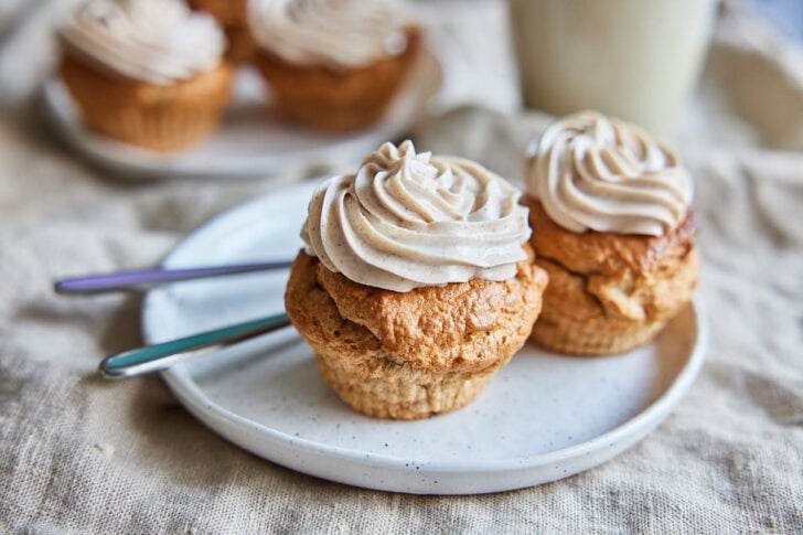 High protein vanille cake