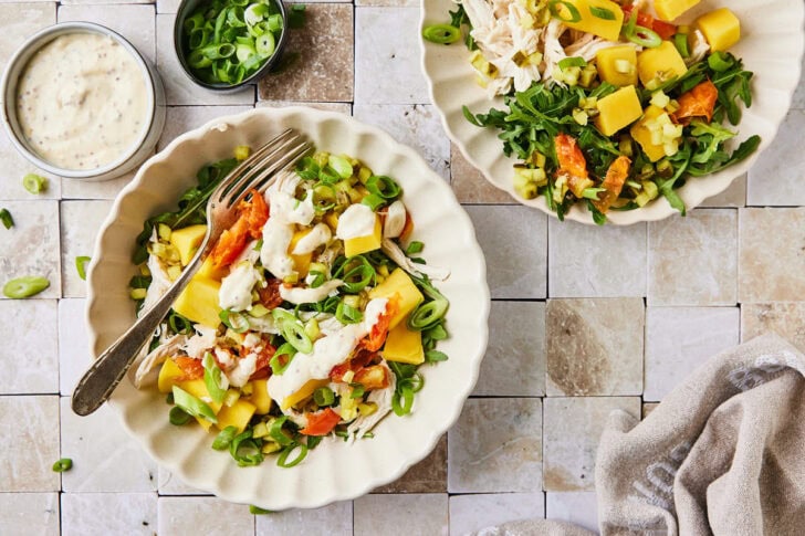 Kip mango salade