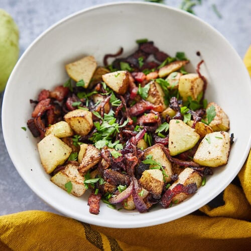 Gebakken chayote recept