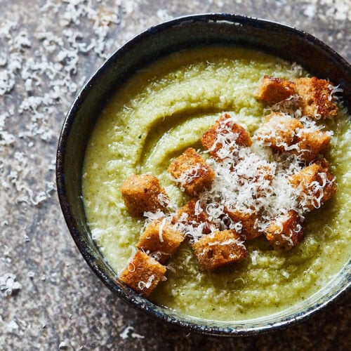 Broccolisoep met knolselderij