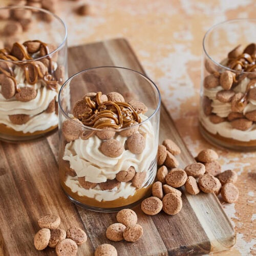 Pepernoten toetje met speculoos