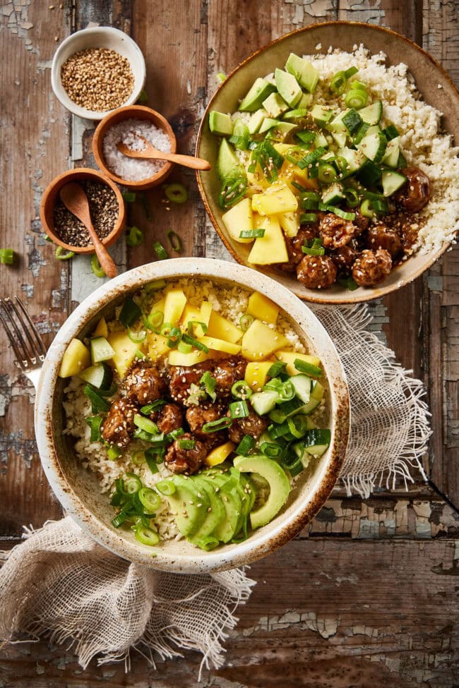 Teriyaki gehaktballetjes